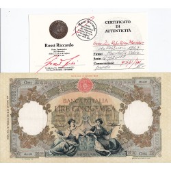 5000 LIRE REPUBBLICHE MARINARE 10 FEBBRAIO 1949 qSPL/SPL